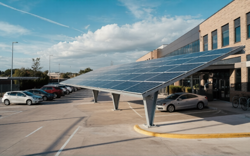 Hurricane-Resistant Solar Carport Structures in Haiti