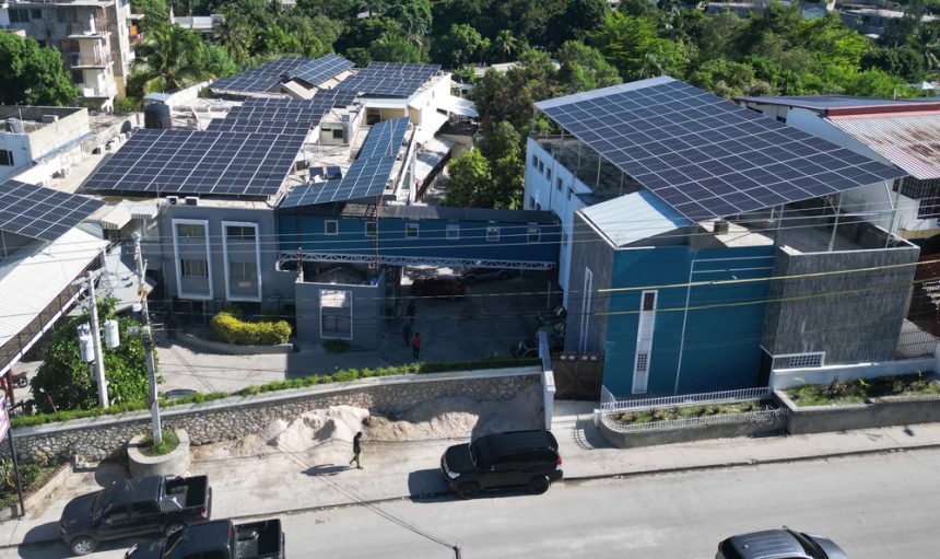 Solar Carports Installation in Haiti